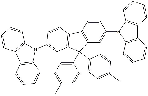 DPFL-CBP , 2,7-Bis(carbazol-9-yl)-9,9-ditolylfluorene CAS 1174006-50-8