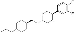 1,2-difluoro-4-[trans-4-[2-(trans-4-propylcyclohexyl)ethyl]cyclohexyl]benzene CAS 117943-37-0