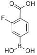 3-Carboxy-4-fluorophenylboronic acid CAS 120153-08-4