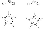 Bis[(pentamethylcyclopentadienyl)dichloro-rhodium] CAS 12354-85-7