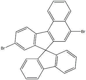 5,9-Dibromospiro[7H-benzo[c]fluorene-7,9′-[9H]fluorene] CAS 1242570-65-5