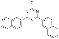 2-Chloro-4,6-di(naphthalen-2-yl)-1,3,5-triazine CAS 1247124-77-1