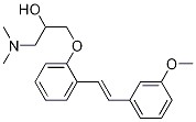 (E)-1-(2-(3-methoxystyryl)
phenoxy)-3-(dimethylamino)
propan-2-ol CAS 135261-74-7 (E)-1-(2-(3-methoxystyryl)
phenoxy)-3-(dimethylamino)
propan-2-ol CAS 135261-74-7