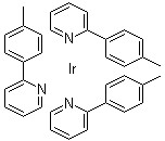 Ir(Mppy)3 , Tris[2-(p-tolyl)pyridine]iridiuM(III) CAS 149005-33-4