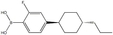 2-fluoro-4-(trans-propylcyclohexyl)phenylboronic acid CAS 159119-10-5 2-fluoro-4-(trans-propylcyclohexyl)phenylboronic acid CAS 159119-10-5