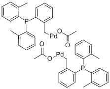 trans-Bis(acetato)bis[2-[bis(2-methylphenyl)phosphino]benzyl]dipalladium(II) CAS 172418-32-5