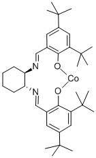 (R,R)-(-)-N,N’-BIS(3,5-DI-TERT-BUTYLSALICYLIDENE)-1,2-CYCLOHEXANEDIAMINO-COBALT(II) CAS 176763-62-5