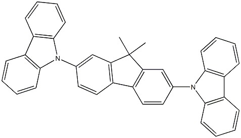 DMFL-CBP 2,7-Bis(carbazol-9-yl)-9,9-dimethylfluorene CAS 226958-06-1
