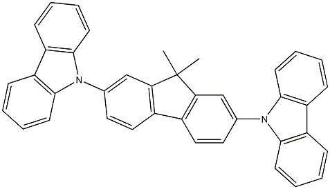 DMFL-CBP 2,7-Bis(carbazol-9-yl)-9,9-dimethylfluorene CAS 226958-06-1 DMFL-CBP 2,7-Bis(carbazol-9-yl)-9,9-dimethylfluorene CAS 226958-06-1