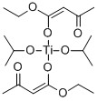 Diisopropoxy-bisethylacetoacetatotitanate CAS 27858-32-8