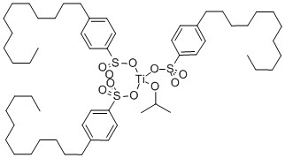 Titanium tris(dodecylbenzenesulfonate)isopropoxide CAS 61417-55-8 Titanium tris(dodecylbenzenesulfonate)isopropoxide CAS 61417-55-8