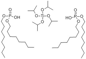 Tetraisopropyl di(dioctylphosphate) titanate CAS 65460-52-8 Tetraisopropyl di(dioctylphosphate) titanate CAS 65460-52-8