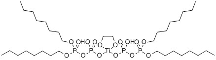 Di(dioctylpyrophosphato) ethylene titanate CAS 65467-75-6