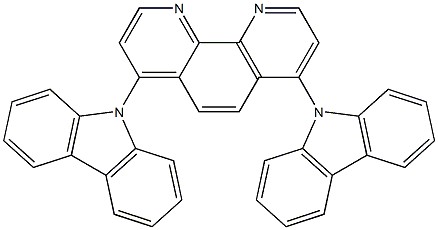 BUPH1 , 4,7-di(9H-carbazol-9-yl)-1,10-phenanthroline CAS 676542-82-8 BUPH1 , 4,7-di(9H-carbazol-9-yl)-1,10-phenanthroline CAS 676542-82-8