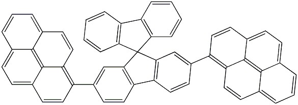 Spiro-Pye , 2,7-Di-pyrenyl-9,9-spiro-bifluorene CAS 886456-80-0