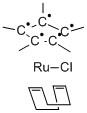 CHLORO(1,5-CYCLOOCTADIENE)(PENTAMETHYLCYCLOPENTADIENYL)RUTHENIUM (II) CAS 92390-26-6 CHLORO(1,5-CYCLOOCTADIENE)(PENTAMETHYLCYCLOPENTADIENYL)RUTHENIUM (II) CAS 92390-26-6