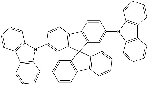 Spiro-2CBP , 2,7-Bis(9-carbazolyl)-9,9-sspirobifluorene CAS 924899-38-7
