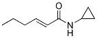 (2E)-N-cyclopropylhex-2-enamide CAS 950986-78-4