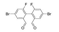4,4′-dibromo-6,6′-difluoro-biphenyl-2,2′-dicarbaldehyde CAS WENA-0014 4,4′-dibromo-6,6′-difluoro-biphenyl-2,2′-dicarbaldehyde CAS WENA-0014
