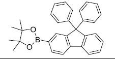 2-(9,9-diphenyl-9H-fluoren-2-yl)-4,4, 5,5-tetramethyl-1,3,2-dioxaborolane CAS WENA-0021 2-(9,9-diphenyl-9H-fluoren-2-yl)-4,4, 5,5-tetramethyl-1,3,2-dioxaborolane CAS WENA-0021