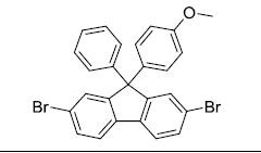 2,7-dibromo-9-(4-methoxy-phenyl)-9- phenyl-9H-fluorene CAS WENA-0023 2,7-dibromo-9-(4-methoxy-phenyl)-9- phenyl-9H-fluorene CAS WENA-0023