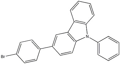 3-(4-bromophenyl)-N-phenylcarbazole CAS 1028647-93-9