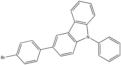 3-(4-bromophenyl)-N-phenylcarbazole CAS 1028647-93-9 3-(4-bromophenyl)-N-phenylcarbazole CAS 1028647-93-9