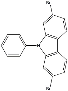 2,7-Dibromo-9-phenyl-9H-carbazole CAS 444796-09-2 2,7-Dibromo-9-phenyl-9H-carbazole CAS 444796-09-2