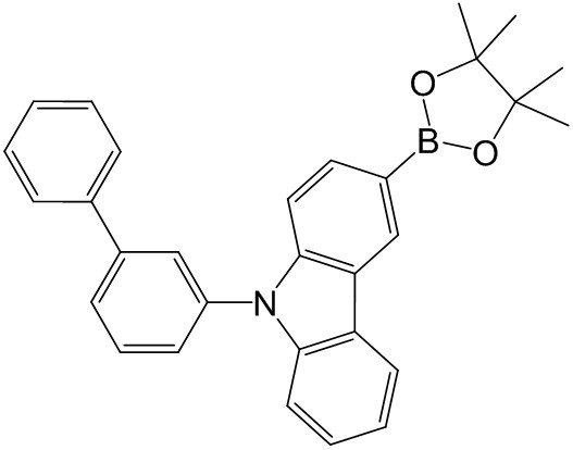 9-(Biphenyl-3-yl)-3-(4,4,5,5-tetraMethyl-1,3,2-dioxaborolan-2-yl)-9H-carbazole CAS WENA-0072 9-(Biphenyl-3-yl)-3-(4,4,5,5-tetraMethyl-1,3,2-dioxaborolan-2-yl)-9H-carbazole CAS WENA-0072