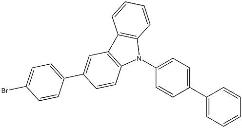 9-(1,1-bipheny)-4-yl-3-(4-bromophenyl)carbazole CAS 1028648-25-0 9-(1,1-bipheny)-4-yl-3-(4-bromophenyl)carbazole CAS 1028648-25-0
