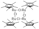 Chloro(pentamethylcyclopentadienyl)ruthenium(II) tetramer CAS 113860-07-4