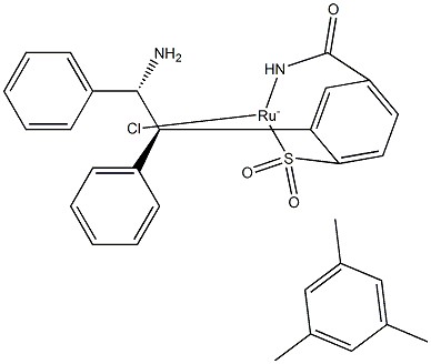 Chloro[[(1R,2R)-(-)-2-amino-1,2-diphenylethyl](4-toluenesulfonyl)amido](mesitylene)ruthenium(II) CAS 174813-82-2