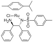 Chloro[[(1R,2R)-(-)-2-amino-1,2-diphenylethyl](4-toluenesulfonyl)amido](p-cymene)ruthenium(II) CAS 192139-92-7