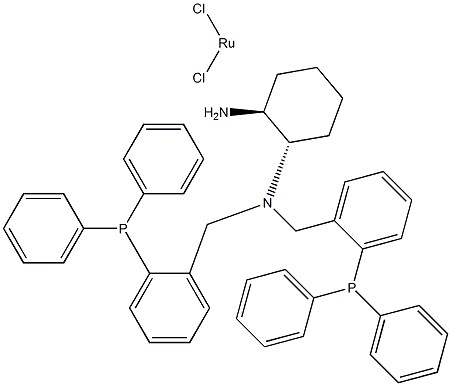 Dichloro{(1S,2S)-N,N-bis[2-(diphenylphosphino)benzyl]cyclohexane-1,2-diamine}ruthenium(II) CAS 302924-37-4