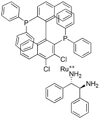 Dichloro[(S)-(-)-2,2′-bis(diphenylphosphino)-1,1′-binaphthyl][(1S,2S)-(-)-1,2-diphenylethylenediamine]ruthenium(II) CAS 329736-05-2