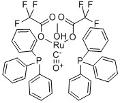 Carbonylbis(trifluoroacetato)bis(triphenylphosphine)ruthenium(II) methanol adduct CAS 38596-61-1 Carbonylbis(trifluoroacetato)bis(triphenylphosphine)ruthenium(II) methanol adduct CAS 38596-61-1