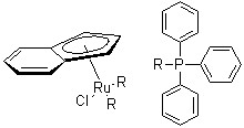 CHLORO(INDENYL)BIS(TRIPHENYLPHOSPHINE)RUTHENIUM (II) CAS 99897-61-7 CHLORO(INDENYL)BIS(TRIPHENYLPHOSPHINE)RUTHENIUM (II) CAS 99897-61-7
