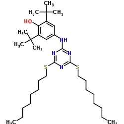 2,4-Bis(octylthio)-6-(4-hydroxy-3,5-di-tert-butylanilino)-1,3,5-triazine CAS 991-84-4 2,4-Bis(octylthio)-6-(4-hydroxy-3,5-di-tert-butylanilino)-1,3,5-triazine CAS 991-84-4