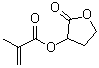 Structure of 2-Oxotetrahydrofuran-3-yl methacrylate CAS 195000-66-9