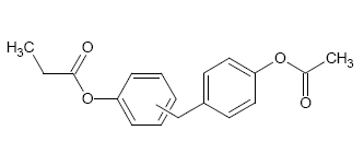 Difunctional phenyl ester epoxy curative CAS 1044794-71-7
