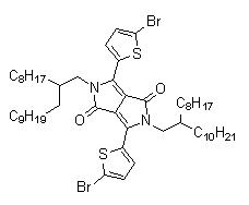 3,6-Bis(5-bromothiophen-2-yl)-2,5-bis(2-octyldodecyl)pyrrolo[3,4-c]pyrrole-1,4(2H,5H)dione CAS 1260685-63-9