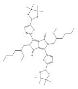 2,5-bis(2-ethylhexyl)-3,6-bis(5-(4,4,5,5-tetraMethyl-1,3,2-dioxaborolan-2-yl)thiophen-2-yl)pyrrolo[3 CAS 1269004-46-7