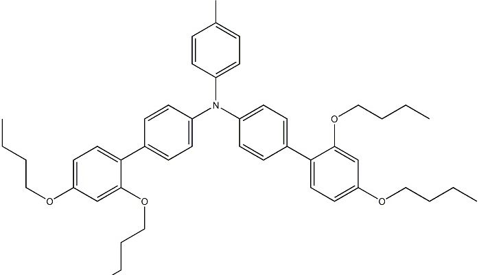 bis(2′,4′-dibutoxy-[1,1′-biphenyl]-4-yl)4-bromophenylamine CAS 1391734-75-0