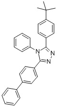 3-(Biphenyl-4-yl)-5-(4-tert-butylphenyl)-4-phenyl-4H-1,2,4-triazole CAS 150405-69-9