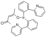 Acetylacetonatobis(2-phenylpyridine)iridium CAS 337526-85-9 Acetylacetonatobis(2-phenylpyridine)iridium CAS 337526-85-9