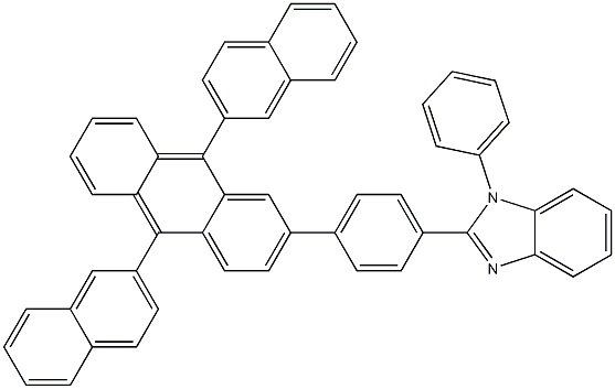 2-[4-(9,10-Di-2-naphthalenyl-2-anthracenyl)phenyl]-1-phenyl- CAS 561064-11-7