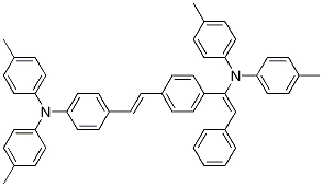 4-(Di-p-tolylamino)-4′-[(di-p-tolylamino) styryl]stilbene CAS 596103-58-1