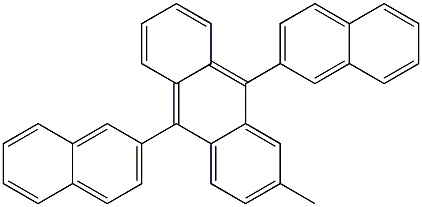 MADN , 2-Methyl-9,10-bis(naphthalen-2-yl)anthracene CAS 804560-00-7 MADN , 2-Methyl-9,10-bis(naphthalen-2-yl)anthracene CAS 804560-00-7