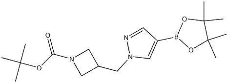 tert-butyl-3-((4-(4,4,5,5-tetramethyl-1,3,2-dioxaborolan-2-yl)-1H-pyrazol-1-yl)methyl)azetidine-1-carboxylate CAS 877399-31-0 tert-butyl-3-((4-(4,4,5,5-tetramethyl-1,3,2-dioxaborolan-2-yl)-1H-pyrazol-1-yl)methyl)azetidine-1-carboxylate CAS 877399-31-0