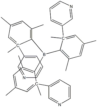 3TPYMB , Tris(2,4,6-triMethyl-3-(pyridin-3-yl)phenyl)borane CAS 929203-02-1 3TPYMB , Tris(2,4,6-triMethyl-3-(pyridin-3-yl)phenyl)borane CAS 929203-02-1